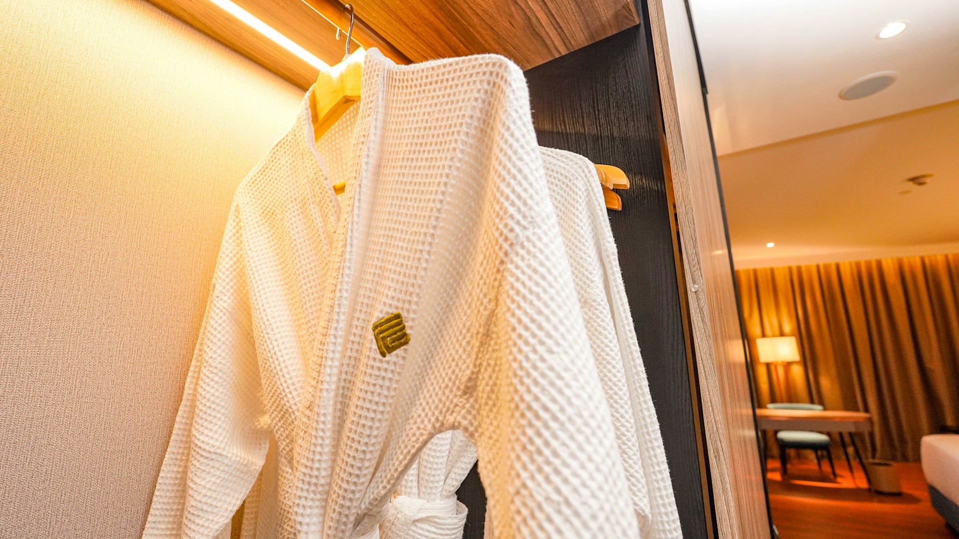 A bathrobe—A simple yet indispensable garment.